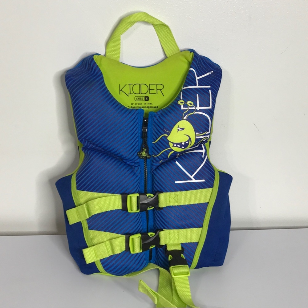 Kidder Children Hinged Flexback Biolite Life Jacket